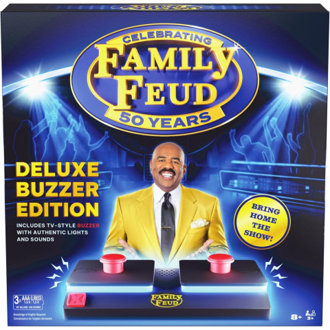 Spin Master Games Family Feud: Deluxe Buzzer Edition Kutu Oyunu