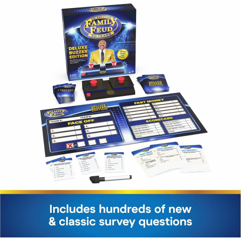 Spin Master Games Family Feud: Deluxe Buzzer Edition Kutu Oyunu