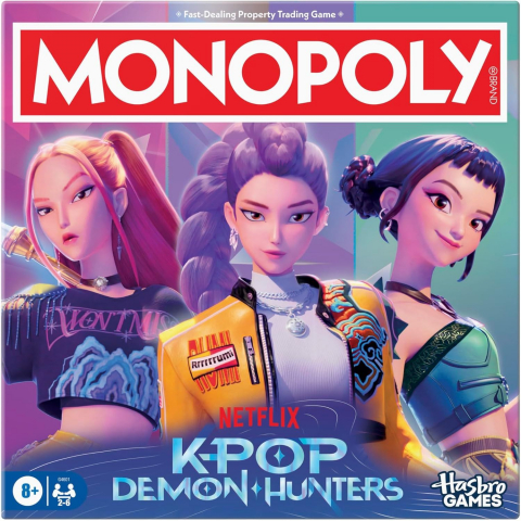 MONOPOLY KPop Demon Hunters Edition Kutu Oyunu