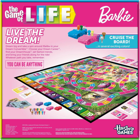 The Game of Life: Barbie Edition Kutu Oyunu