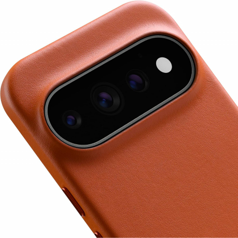 Bellroy Google Pixel 11 Pro Deri Telefon K�l�f�-RedOchre