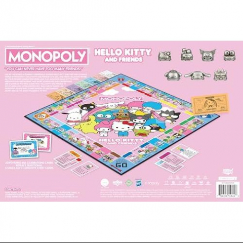 MONOPOLY: Hello Kitty Edition Kutu Oyunu