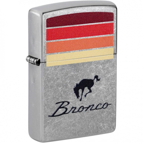 Zippo Ford Bronco Sunset Stripes Design Street �akmak