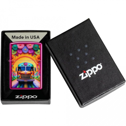 Zippo Party Bus Design Candy Raspberry �akmak