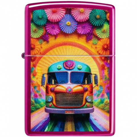 Zippo Party Bus Design Candy Raspberry �akmak