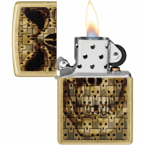 Zippo Kafatas� Tasar�ml� �akmak