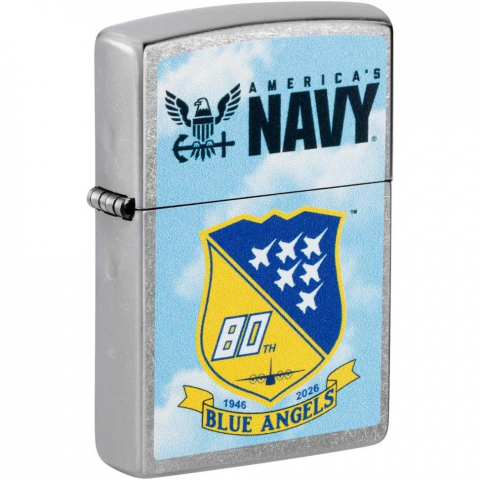 Zippo United States Navy Blue Angels Design Street �akmak