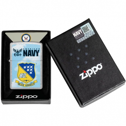 Zippo United States Navy Blue Angels Design Street �akmak