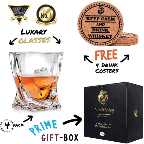Vaci Glass 4'l� Viski Barda��