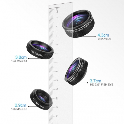 UMTELE Akll Telefon Kamera Lens Seti