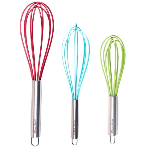 Wired Whisk Silikon ��rp�c� Seti (3 Par�a)