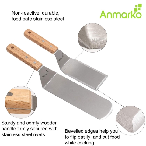 Anmarko PASLANMAZ ELK SPATULA SET