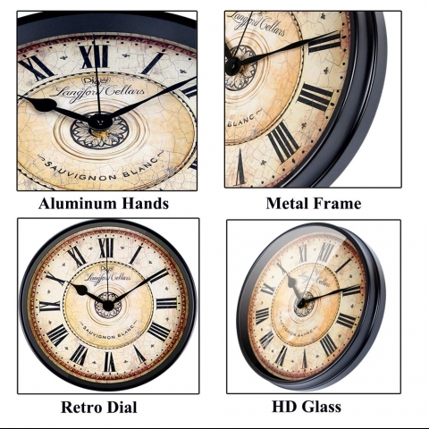 JUSTUP Vintage Duvar Saati