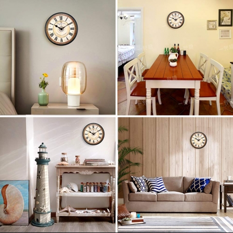 JUSTUP Vintage Duvar Saati