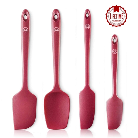 LDIRECTOR Silikon Spatula Seti Krmz ( 4 adet)