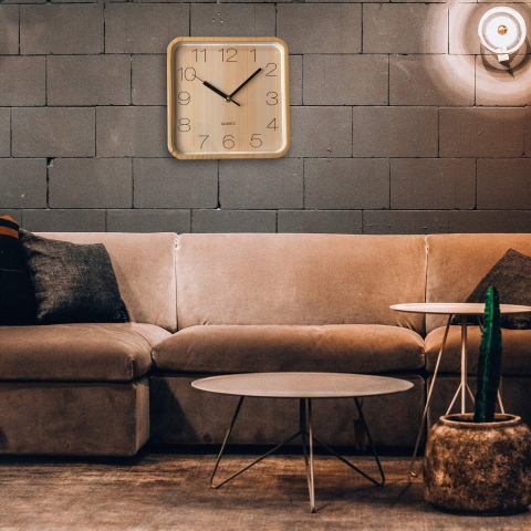 THREE O'CLOCK Okul, Ofis ve Ev ��in Pille �al��an Duvar Saati