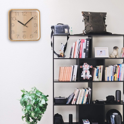 THREE O'CLOCK Okul, Ofis ve Ev ��in Pille �al��an Duvar Saati