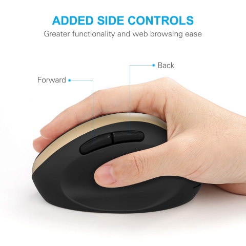 Jelly Comb Wireless Ergonomik Vertical Mouse