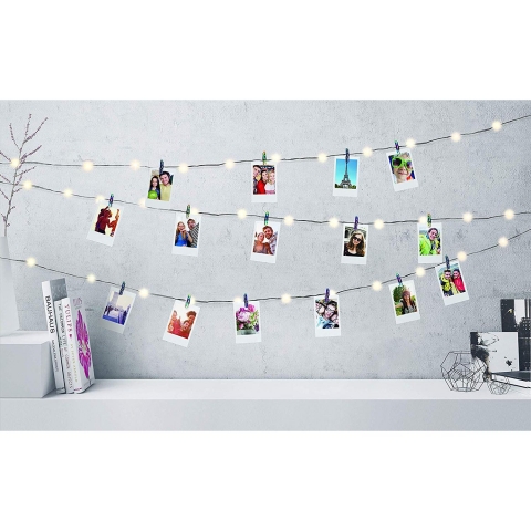 Merkury Innovations 25 LED Ikl 12 Fotoraf Mandallar