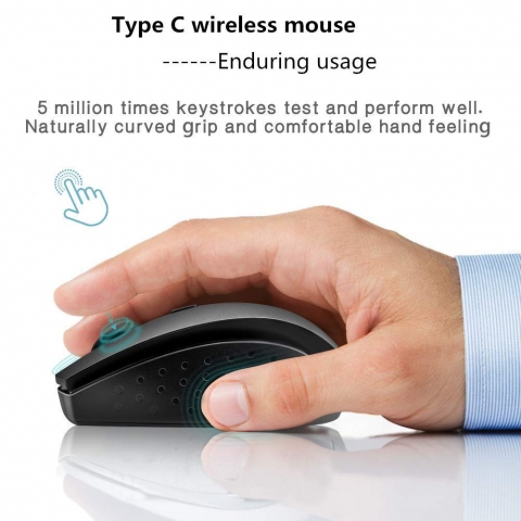Huifen Type C Wireless Ergonomik Mouse