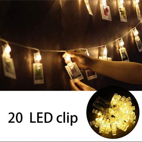 Young Tag 20 LED Ikl Fotoraf Mandallar (3M)