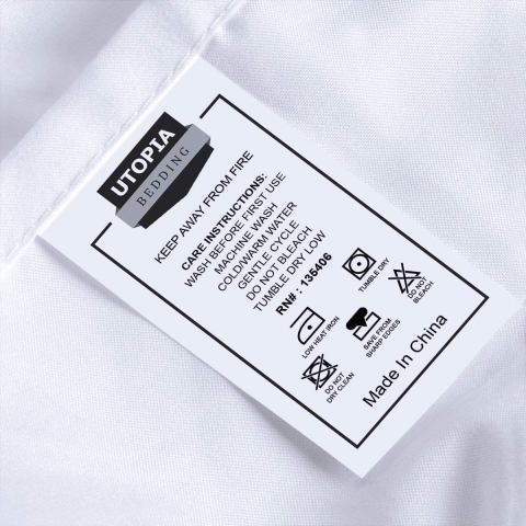 Utopia Mikrofiber Yastk Klf (2 Adet) (Beyaz)
