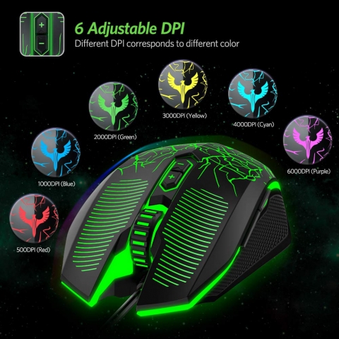 Blade Hawks Kablolu Ergonomik Gaming Mouse