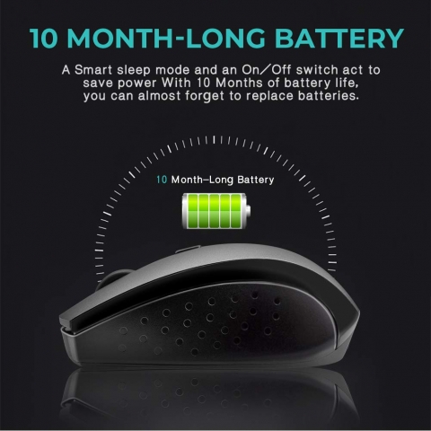 VIVI SKY Type C Wireless Ergonomik Mouse