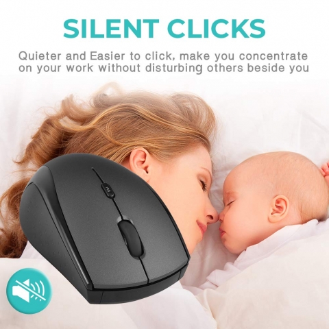 VIVI SKY Type C Wireless Ergonomik Mouse