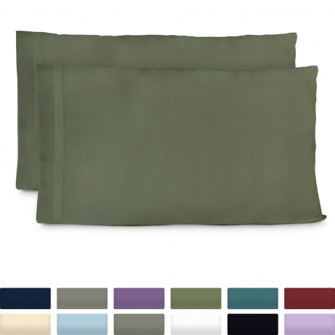 Cosy House Collection Bambu Yastk Klf (Asker Yeili) (2 Adet)