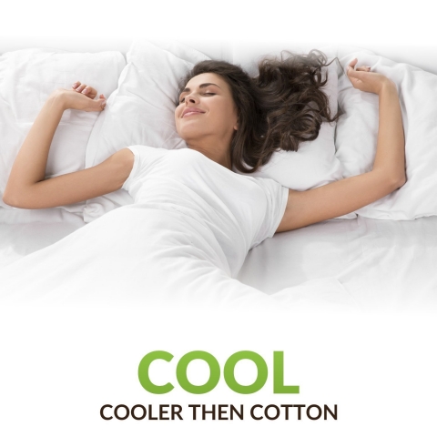 Cosy House Collection Bambu Yastk Klf (Asker Yeili) (2 Adet)