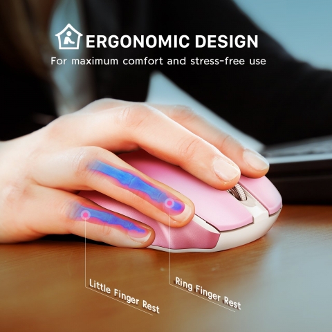 VicTsing MM057 2.4G Wireless Portable Mobile Mouse Optik Mouse