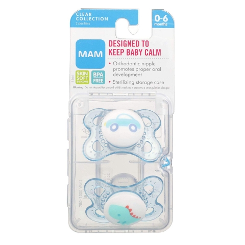 MAM Erkek Bebek Emzii (6+ Ay) (2Adet)