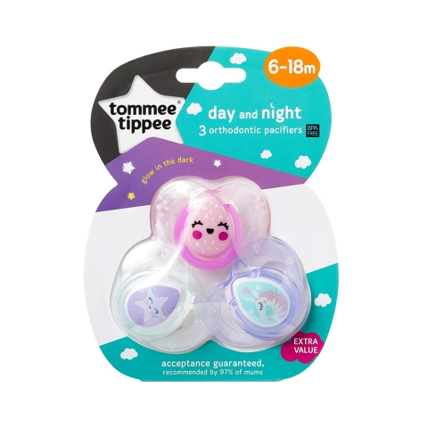 Tommee Tippee Bebek Emzik (18-36 Ay)(3 Adet)