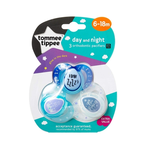 Tommee Tippee Bebek Emzik (18-36 Ay)(3 Adet)