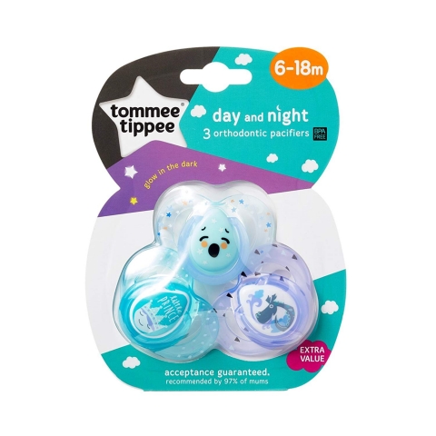 Tommee Tippee Bebek Emzik (18-36 Ay)(3 Adet)