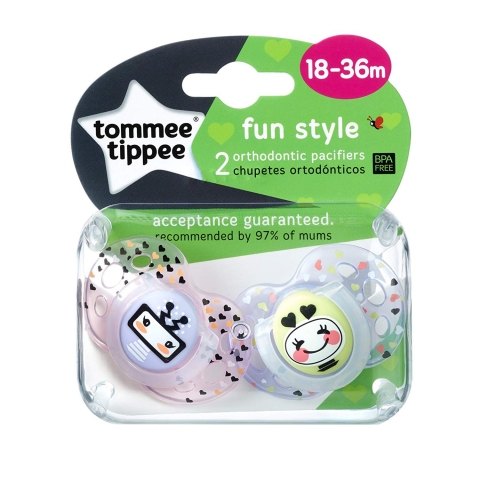 Tommee Tippee Bebek Emzik (18-36 Ay)(2 Adet)