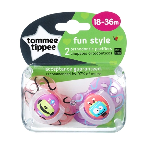 Tommee Tippee Bebek Emzik (18-36 Ay)(2 Adet)