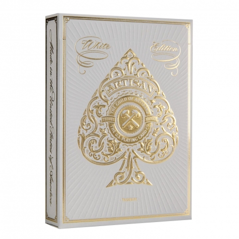 theory11 Artisan Oyun Kartlar� White Edition