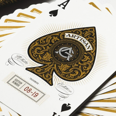 theory11 Artisan Oyun Kartlar� White Edition