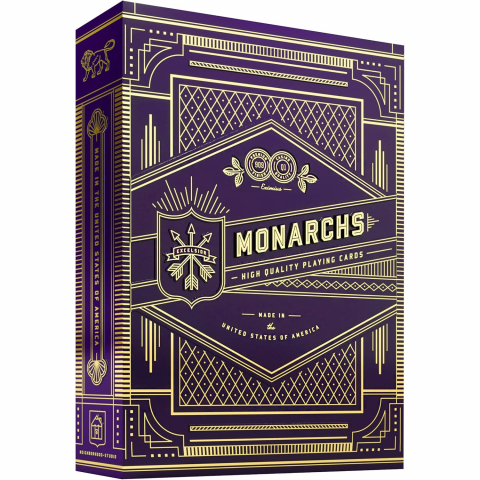 Monarch Oyun Kartlar�-Purple