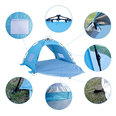 Homfu Mavi �ocuk Oyun �ad�r�