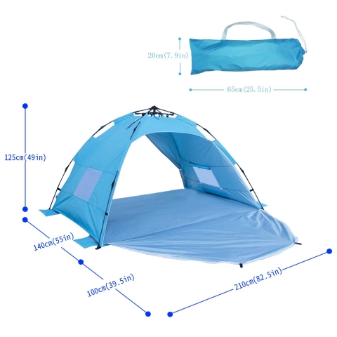 Homfu Mavi �ocuk Oyun �ad�r�