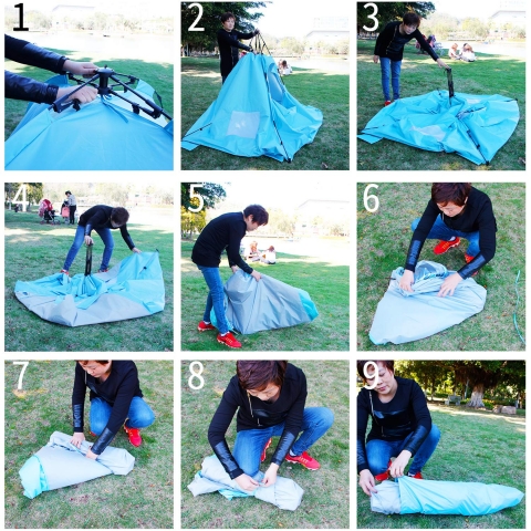 Homfu Mavi �ocuk Oyun �ad�r�