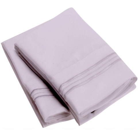 Mellanni Mikrofiber Lila Yastk Klf (2 Adet)