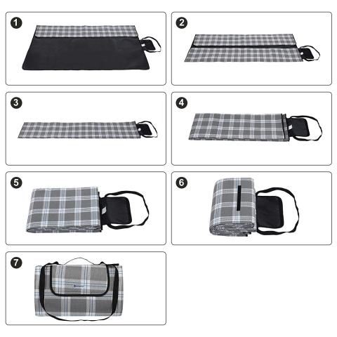 SONGMICS Piknik �rt�s� 195x150cm