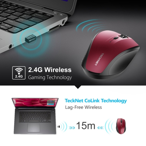 TeckNet Classic 2.4G Wireless Mouse