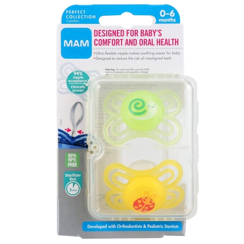 MAM Bebek Emzii (0-6 Ay) (2Adet)