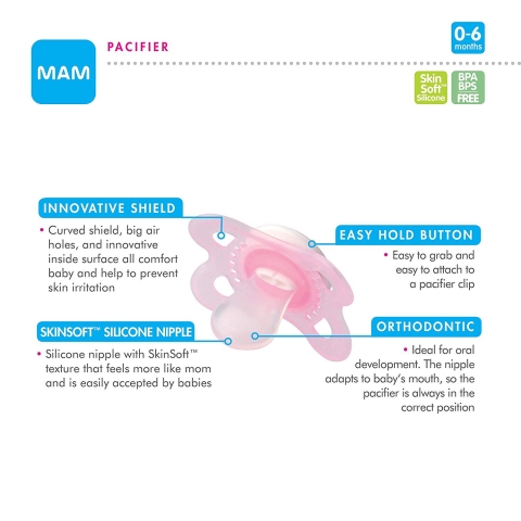 MAM Erkek Bebek Emzi�i (0-6 Ay) (2Adet)