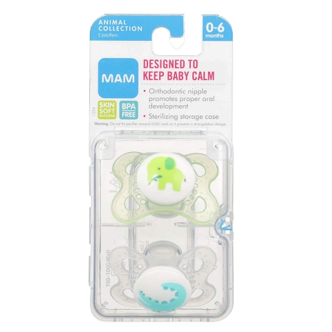 MAM Bebek Emzii (0-6 Ay) (2Adet)